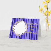 独自のフォトマスターズの学位カードを追加 カード (黄色い花)