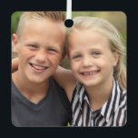 独自のフォトメタルスクエアオーナメントの作成 メタルオーナメント<br><div class="desc">独自のフォトメタルスクエアオーナメントの作成</div>