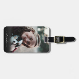 独自のフォトモカスタムートグラム名の作成 ラゲッジタグ