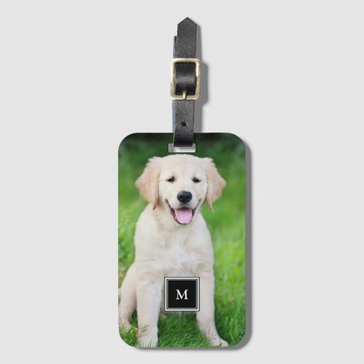 独自のフォトモノグラカスタムムを作成する ラゲッジタグ (正面縦)