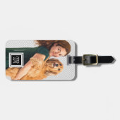 独自のフォトモノグラカスタムムを作成する ラゲッジタグ (正面横)