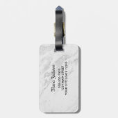 独自のフォトモノグラカスタムムを作成する ラゲッジタグ (裏面縦)