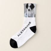 独自のフォトモノグラムの作成 ソックス (左外側)