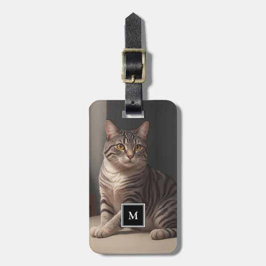 独自のフォトモノグラムカスタムの荷物を作成する ラゲッジタグ (正面縦)