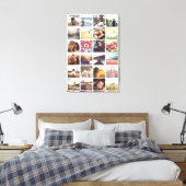 独自のフォトモンタージュを作成 キャンバスプリント (インサイチュ (寝室))