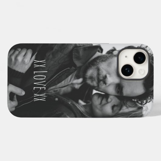 独自のフォトラカスタムブ文字の作成 Case-Mate iPhoneケース (裏面 (横))