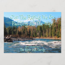 独自のフォトリバーランナークリスマスカードの追加