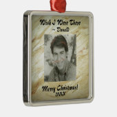 独自のフォト大理石の仕上げをフェイク作成 メタルオーナメント (右)