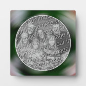 独自のフォト抽象芸術アートの渦巻き旋回の作成 フォトプラーク (正面)