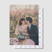 独自のフォト結婚式招待状オーバーレイの作成 ベラム紙招待状 (オフセット (招待状))