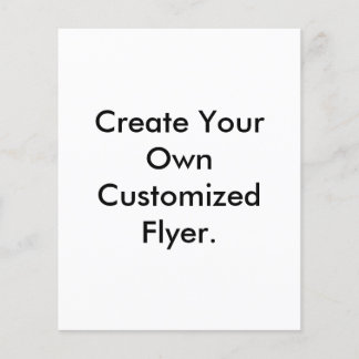 独自のフライヤーをカスタマイズ作成する。 チラシ