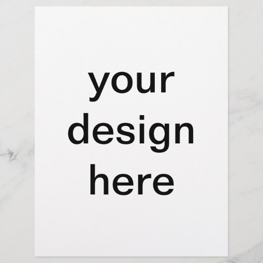 独自のフライヤーを作成する チラシ (正面)