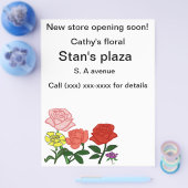 独自のフライヤーを作成 チラシ (シングル)