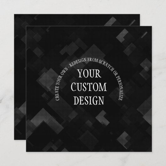 独自のフラットカーカスタムドを作成 (正面/裏面)