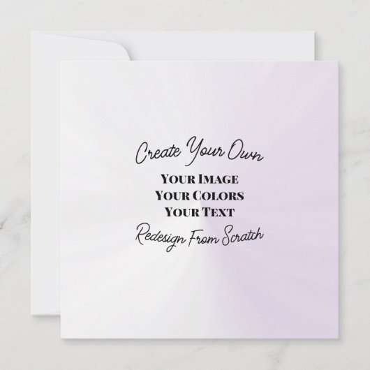 独自のフラットカードの作成 (正面)