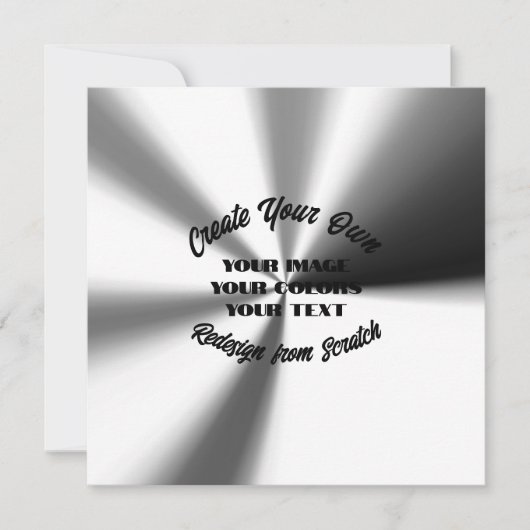 独自のフラットカードの作成 (正面)