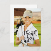 独自のフラットサンキューカード サンキューカード (正面/裏面)