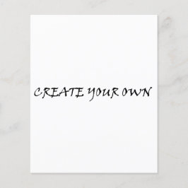 独自のフラットシート紙の作成