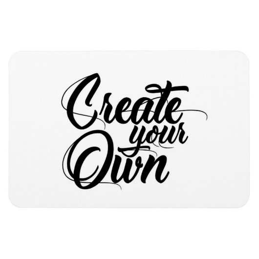 独自のフレキシブルを作成 マグネット (横)