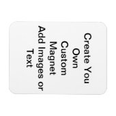 独自のフレックスマグネットを作成する マグネット (横)