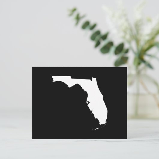 独自のフロリダ移動発表の作成 ポストカード (スタンド正面)