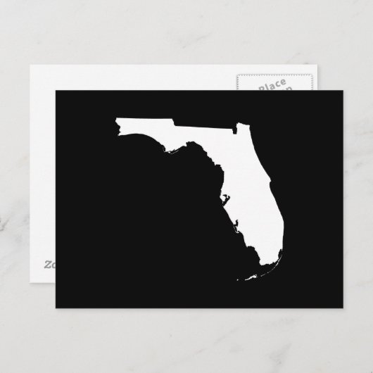 独自のフロリダ移動発表の作成 ポストカード (正面/裏面)