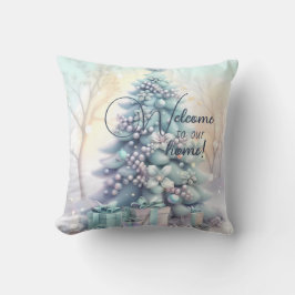 独自のフローラファンシークリスマスツリーの作成 クッション