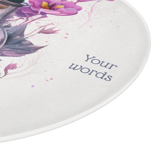 独自のフローラポーションボトルの作成 カッティングボード (角)