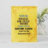 独自のフローラ離れデザイン 案内状 (スタンド正面)