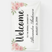 独自のブライダルシャワーのエレガント開始 横断幕 (縦)