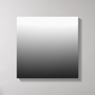 独自のブラックを作成グラデーション キャンバスプリント