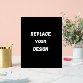 独自のブラックカスタムデザインを作成する アクリルサイン (ウェディング)