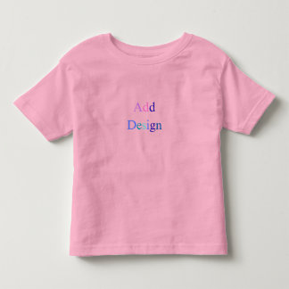 独自のブラックカスタムデザインを作成する トドラーTシャツ