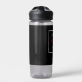 独自のブラックジムを作成する，フィットネス/カスタム ウォーターボトル (正面)