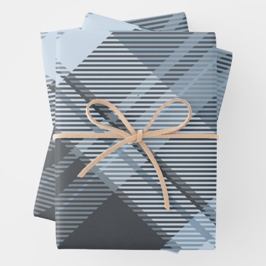 独自のブランドカスタムのHerringboneの作成 ラッピングペーパーシート (インサイチュ)