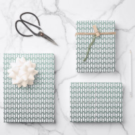 独自のブランドカスタムのHerringboneの作成 ラッピングペーパーシート