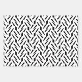 独自のブランドカスタムのHerringboneの作成 ラッピングペーパーシート (正面)