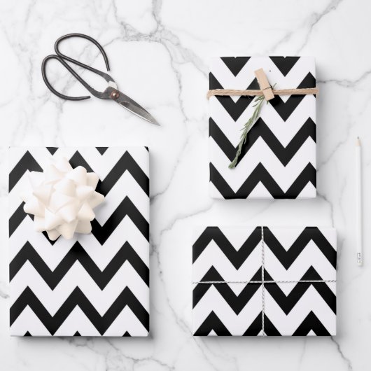独自のブランドカスタムのHerringboneの作成 ラッピングペーパーシート (正面)