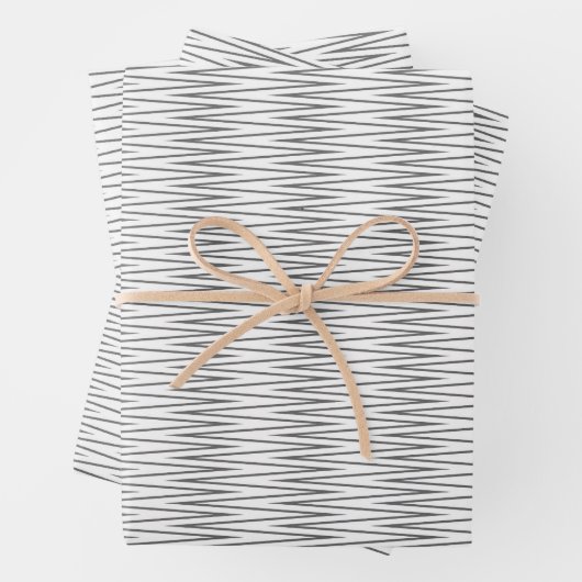 独自のブランドカスタムのHerringboneの作成 ラッピングペーパーシート (インサイチュ)