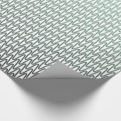 独自のブランドカスタムのHerringboneの作成 ラッピングペーパー (角)