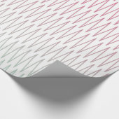 独自のブランドカスタムのHerringboneの作成 ラッピングペーパー (角)