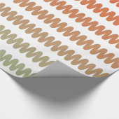 独自のブランドカスタムのHerringboneの作成 ラッピングペーパー (角)