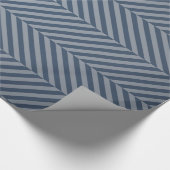 独自のブランドカスタムのHerringboneの作成 ラッピングペーパー (角)