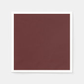 独自のブルゴーニュをエレガント作成 スタンダードカクテルナプキン (正面)