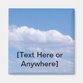 独自のブルースカイマグネットを作成する マグネット