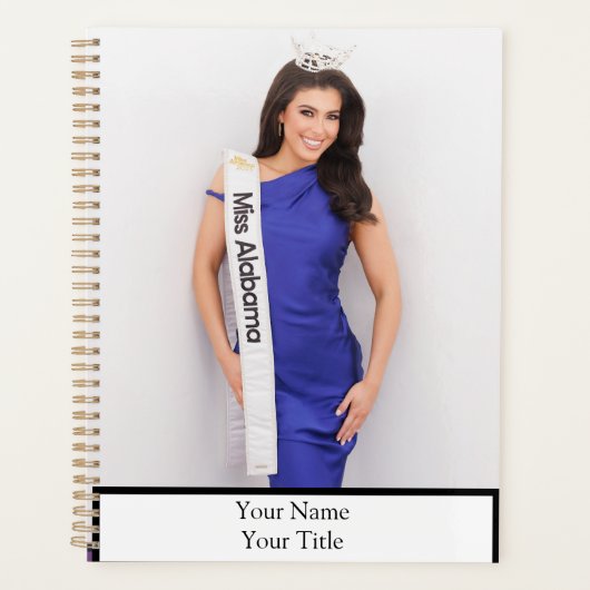 独自のプランナーと議題の作成 プランナー手帳 (正面)