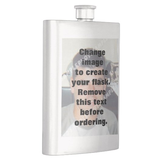 独自のプレミアムフラッカスタムクを簡単に作成 フラスク (右)