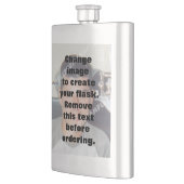 独自のプレミアムフラッカスタムクを簡単に作成 フラスク (左)