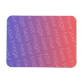 独自のプレミアムマグネットの作成 マグネット (横)