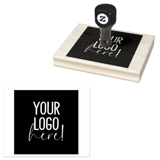 独自のプロフェッショナルの大きなカスタムロゴ ラバースタンプ (押印)